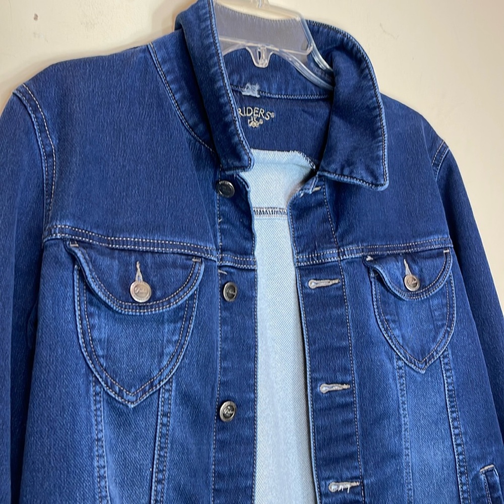 Women’s Lee Riders Denim Jean Jacket - Picture 7 of 12